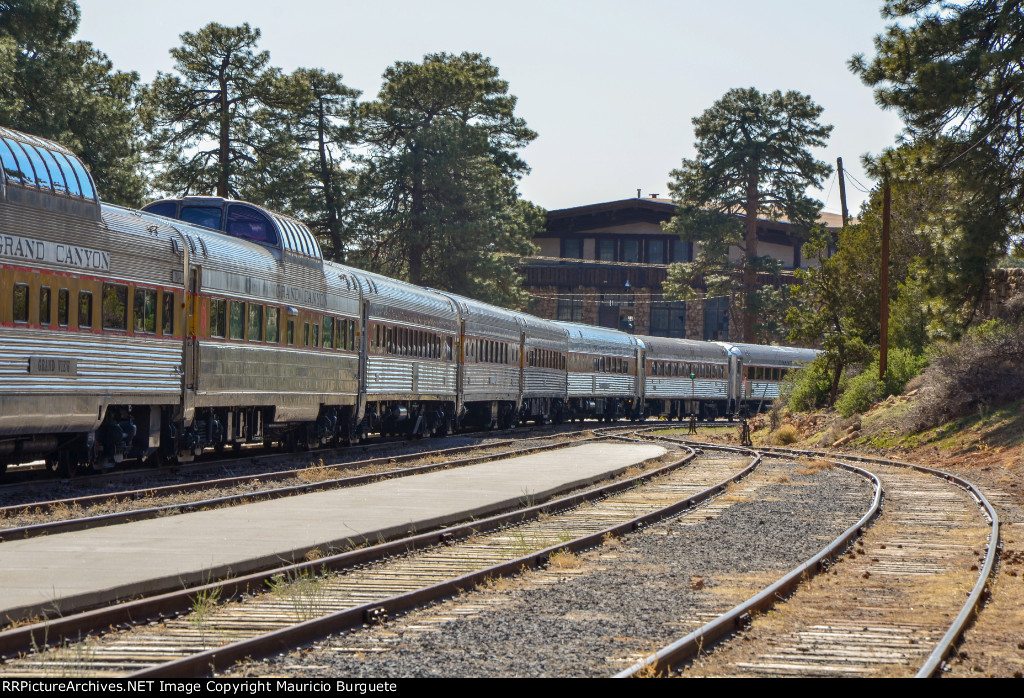 Grand Canyon Railway at the Grand Canyon Village Station